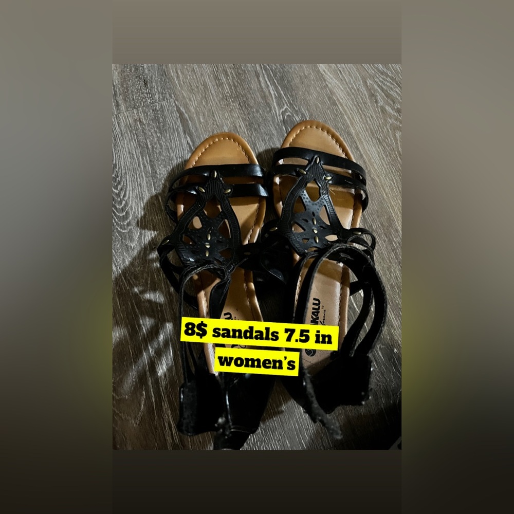 Women's Black Sandals